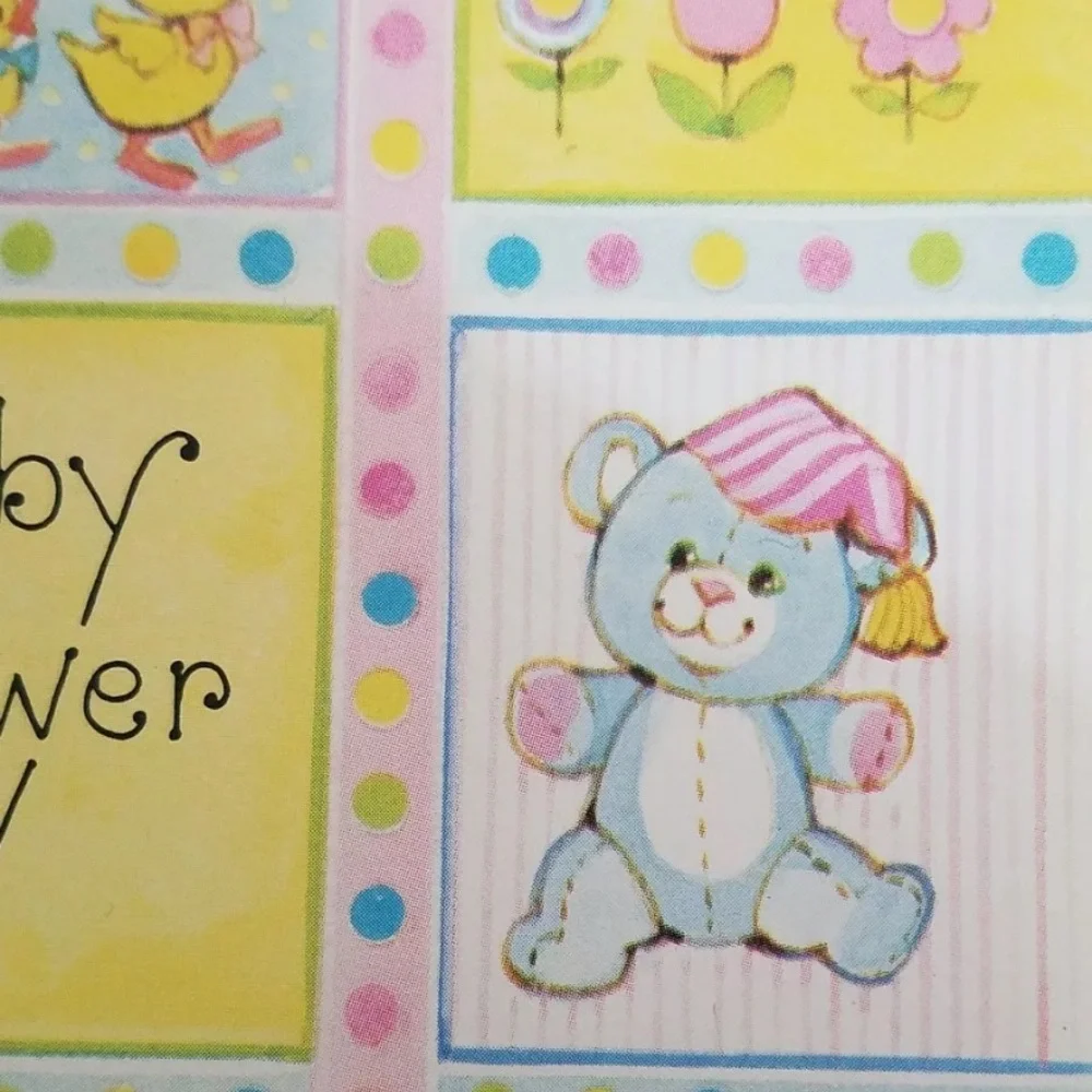 Vintage Baby Shower Invitations Bunny Bear Chicks Spring Boy Girl 8 New +4 Cute